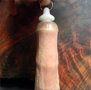 Foreskin restoring Tug Bell pull